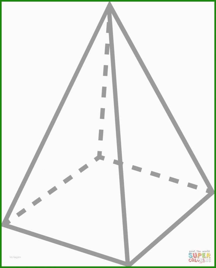 ägyptische Pyramide Basteln Vorlage - Kostenlose Vorlagen zum Download