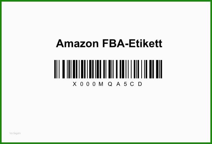 Amazon Fba Rechnung Vorlage