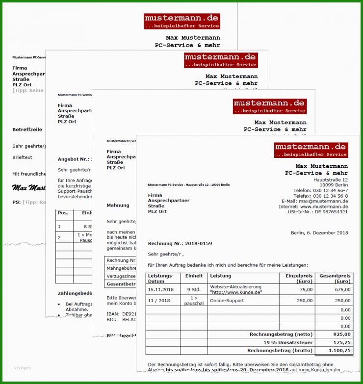 Angebot Annehmen Muster