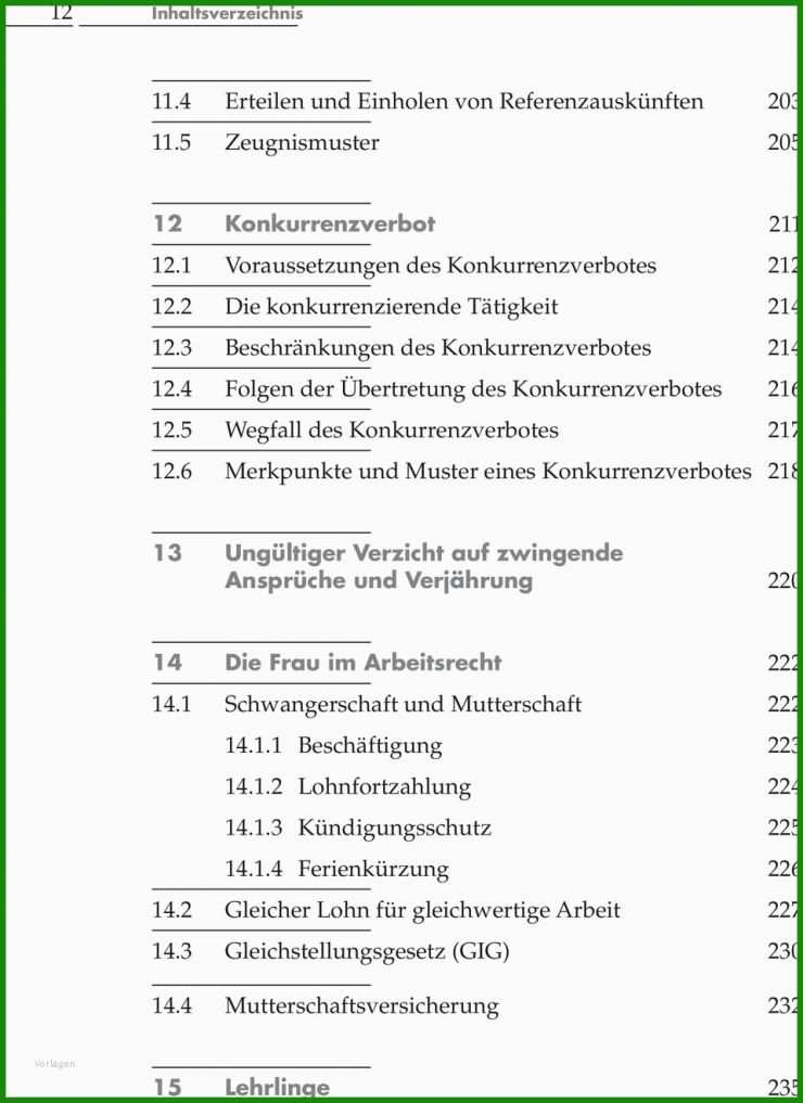 Arbeitsvertrag Konkurrenzverbot Muster