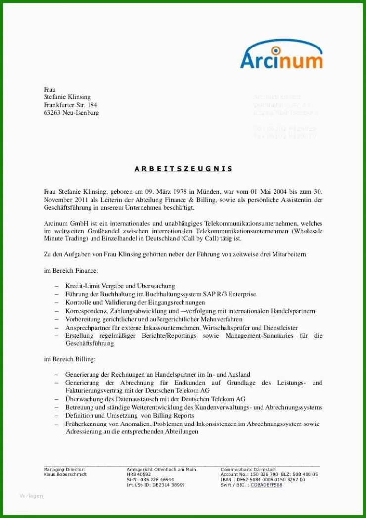 Arbeitszeugnis Erstellen Muster - Kostenlose Vorlagen Zum Download!