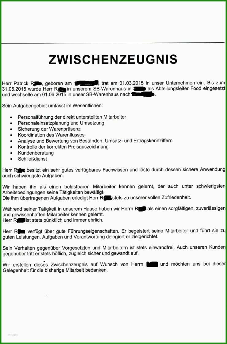 Arbeitszeugnis Führungskraft Sehr Gut Muster