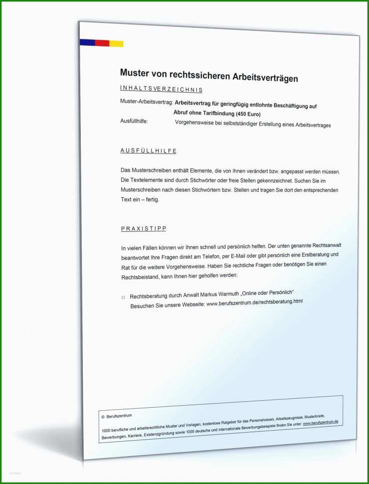 Arbeitszeugnis Nebenjob Muster