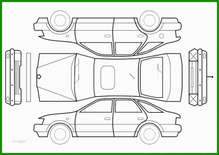 Auto Vorlagen Zum Basteln