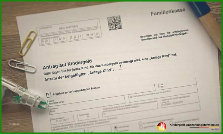 Brief An Familienkasse Muster