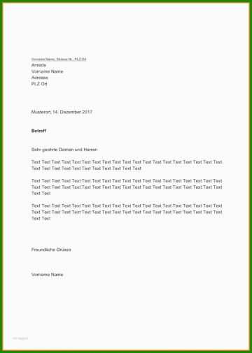 Brief Anschrift Vorlage Word - Kostenlose Vorlagen Zum Download!