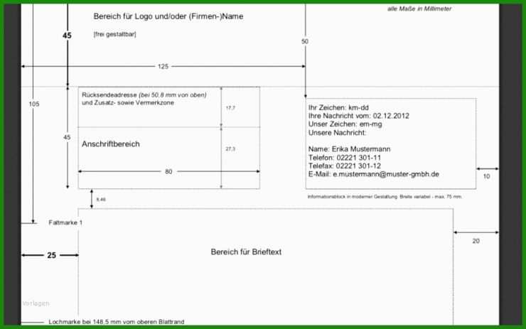 Brief Design Vorlagen