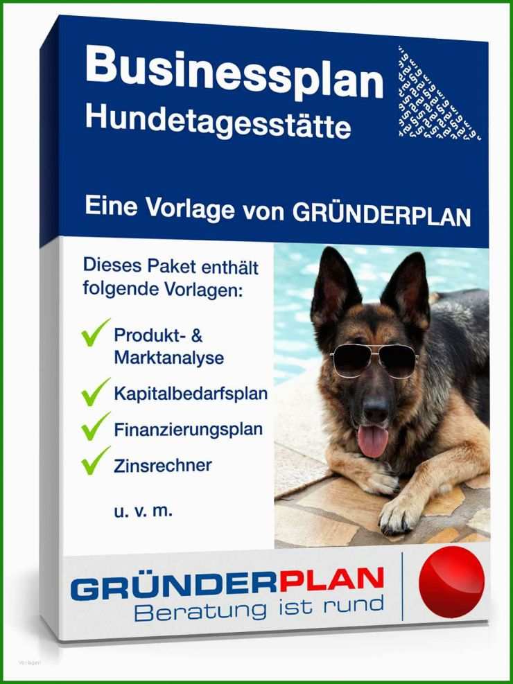 Businessplan Muster Hundepension