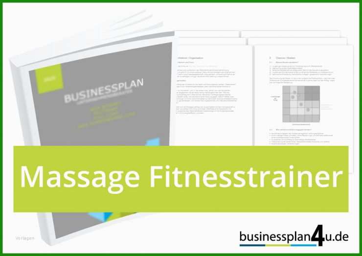 Businessplan Muster Personal Trainer