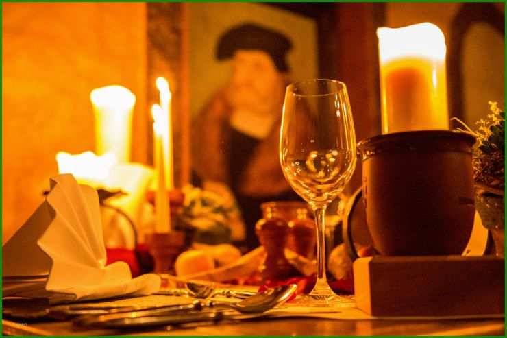 Candle Light Dinner Gutschein Vorlage