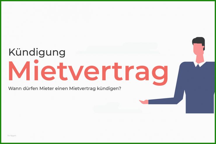 Den Mietvertrag Kündigen