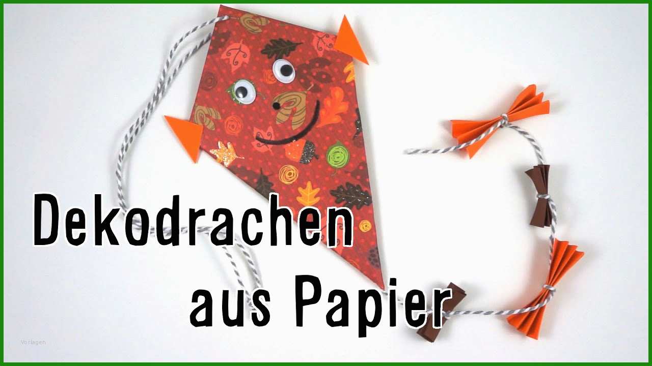 Drache Basteln Vorlage - Kostenlose Vorlagen Zum Download!