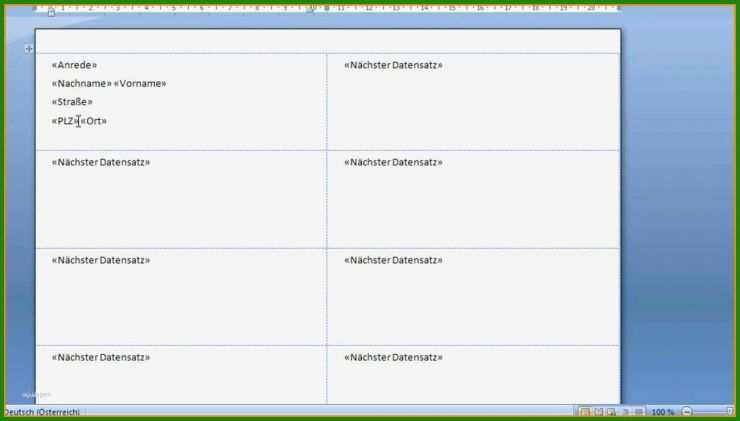 Etiketten Vorlagen Für Word 2007