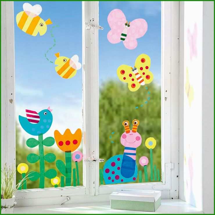 Fensterbilder Basteln Blumen Vorlagen Kostenlos