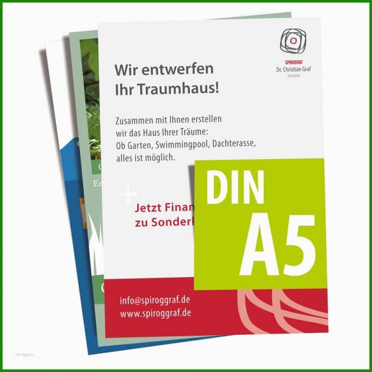 Flyer Din A6 Vorlage