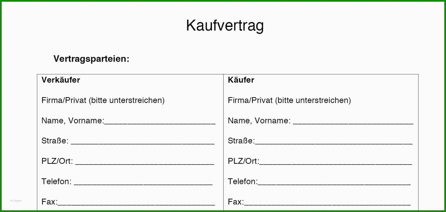 Garten Kaufvertrag Muster Kostenlose Vorlagen Zum Download