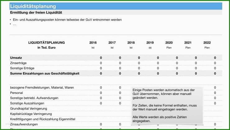 Guv Rechnung Muster