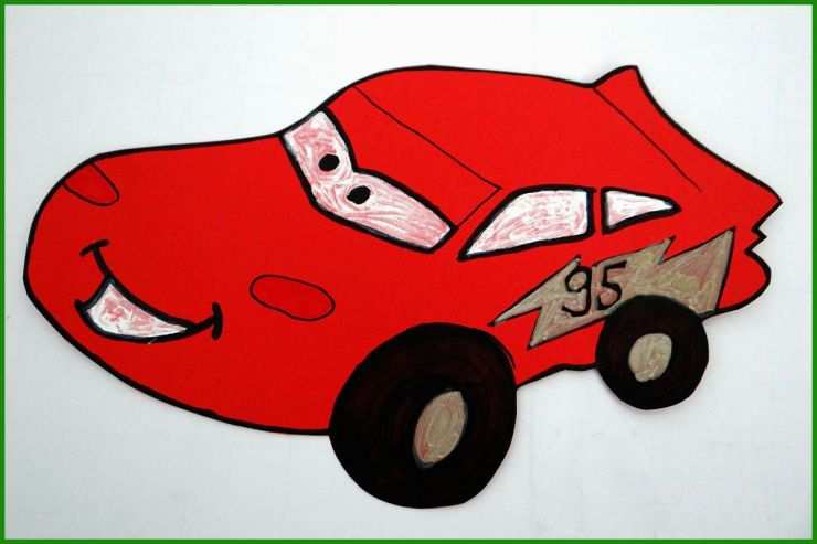 Lightning Mcqueen Basteln Vorlage