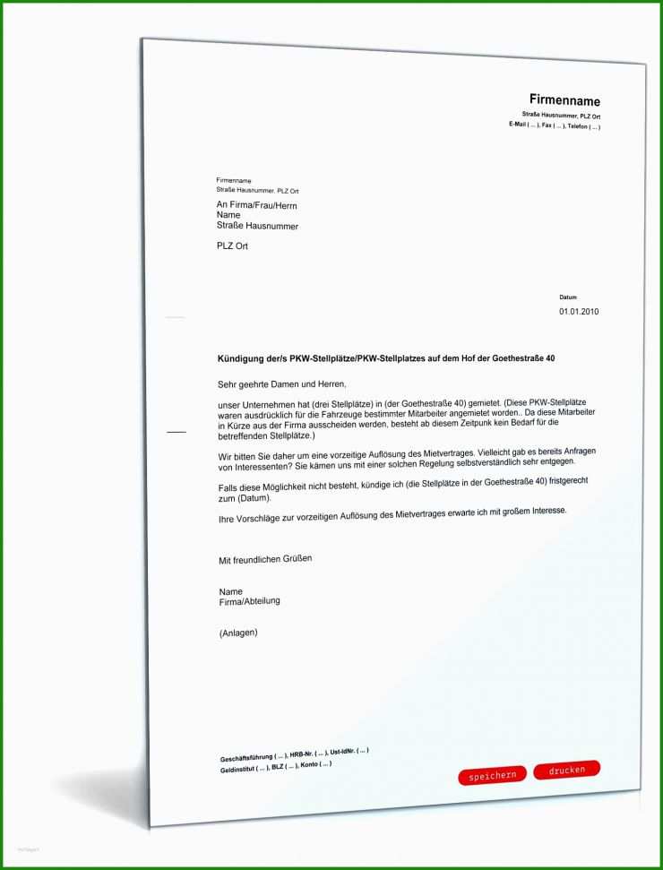 Mietvertrag Kündigen Vordruck Pdf