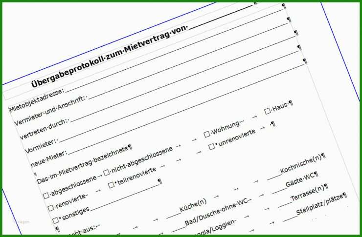 Mietvertrag Muster Ak