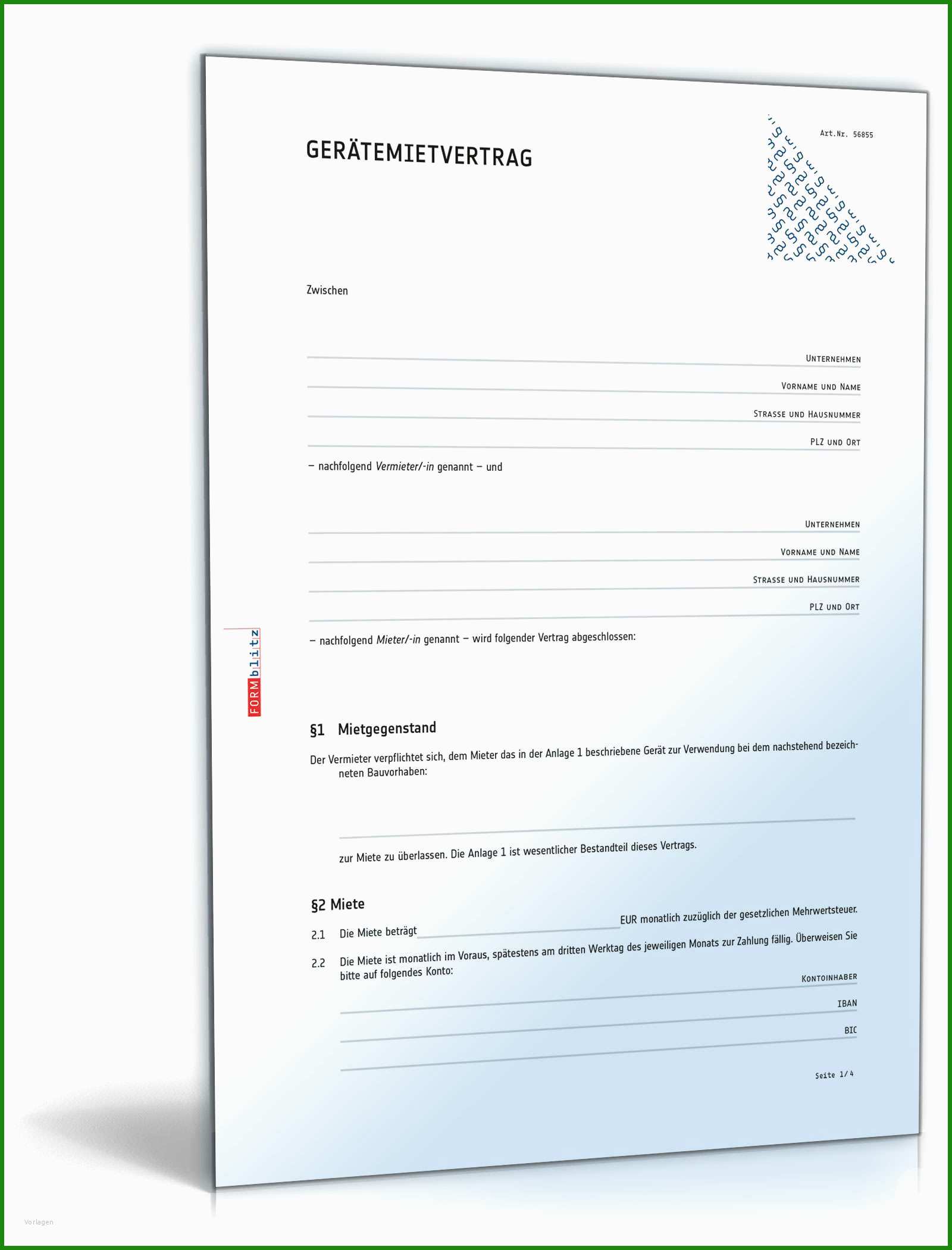 Mietvertrag Muster Vermieterverein Kostenlose Vorlagen Zum Download!