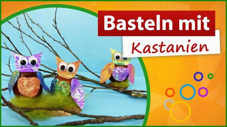 Mit Kastanien Basteln Vorlagen