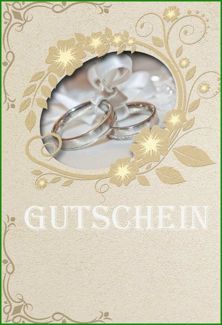 Muster Gutschein Hochzeit