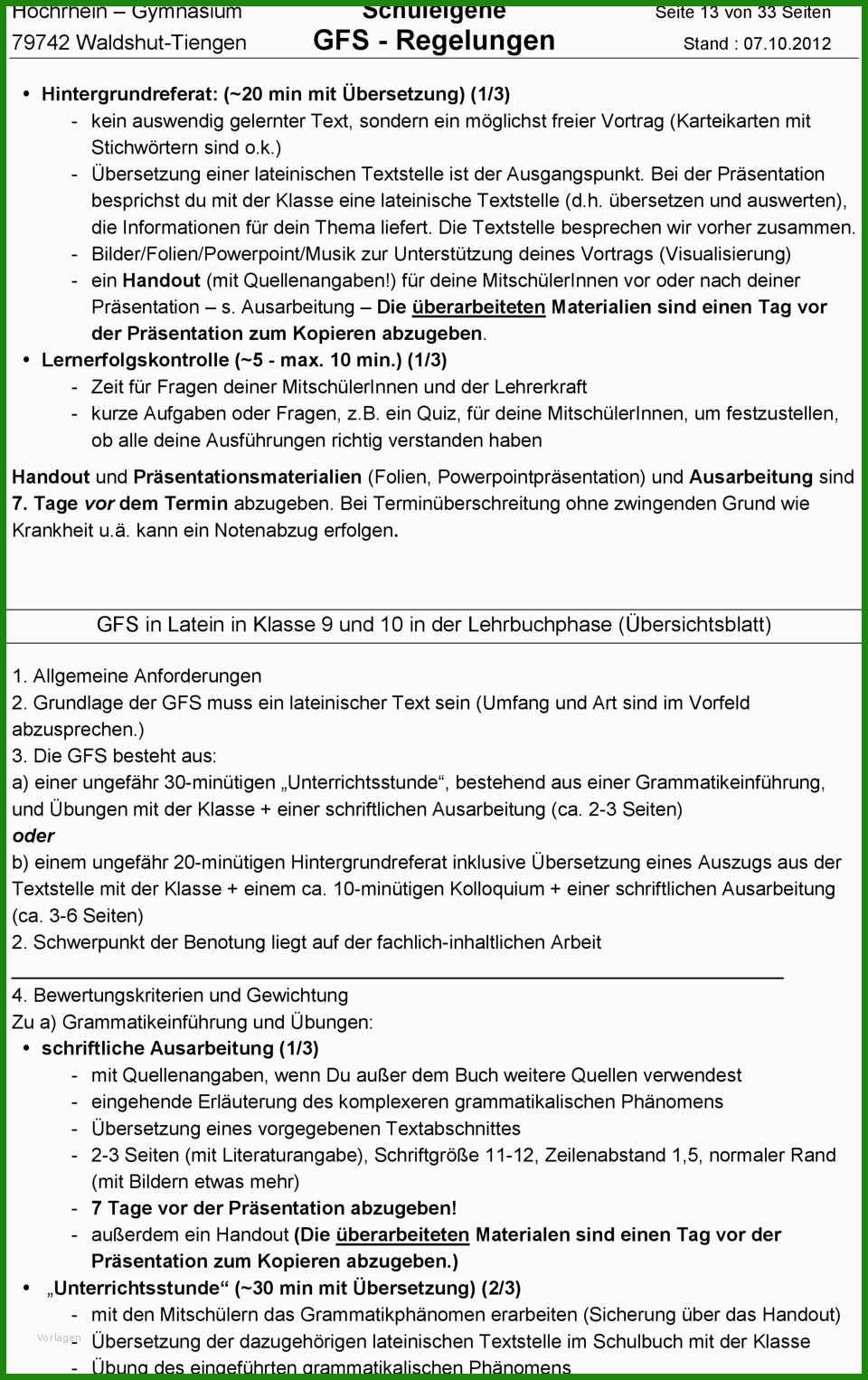 Muster handout uni kostenlose vorlagen zum download 