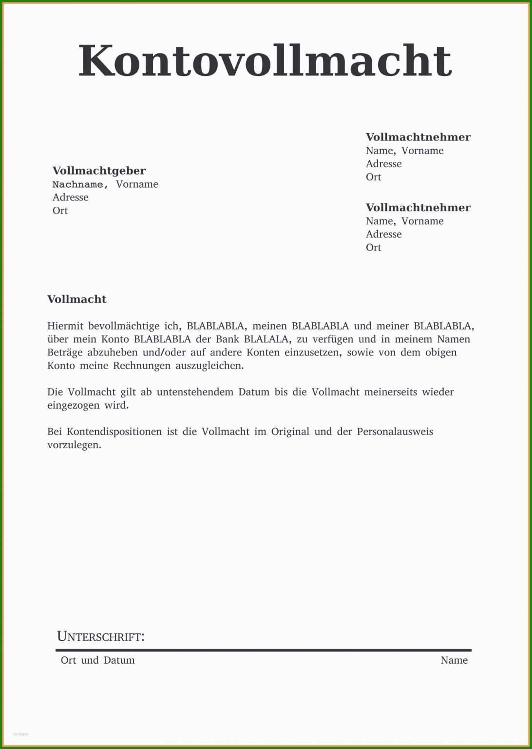 Muster Vollmacht Anwalt - Kostenlose Vorlagen Zum Download!