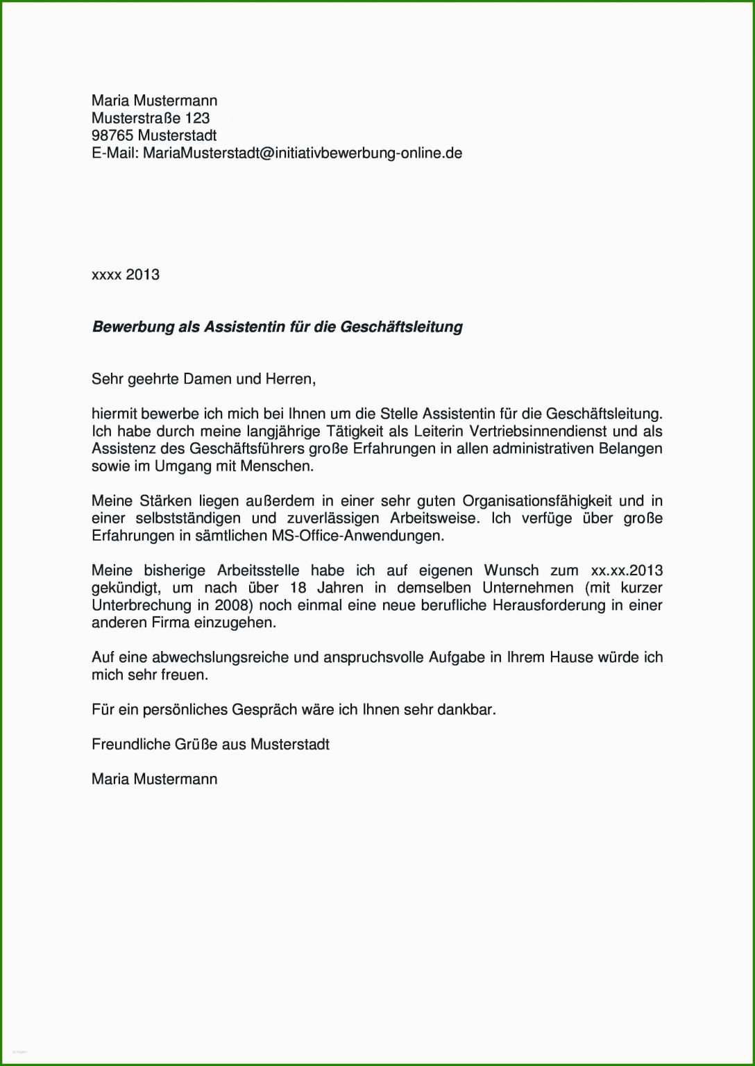 Official Brief Muster - Kostenlose Vorlagen Zum Download!