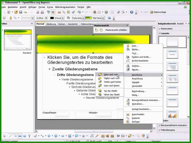 Openoffice Etiketten Vorlage Erstellen