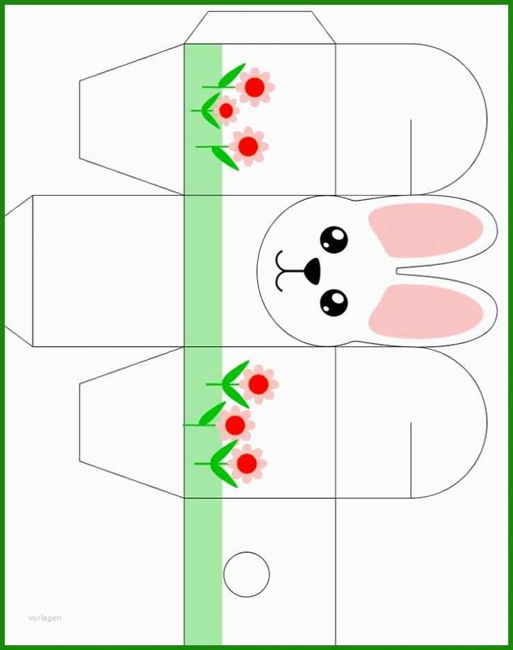 Osterkörbchen Basteln Vorlagen Zum Ausdrucken Kostenlos