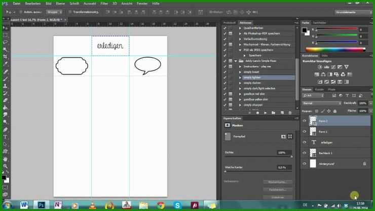 Photoshop Etiketten Vorlagen