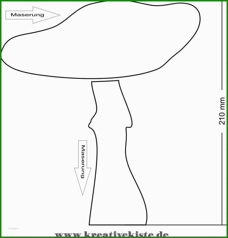 Pilze Basteln Vorlagen