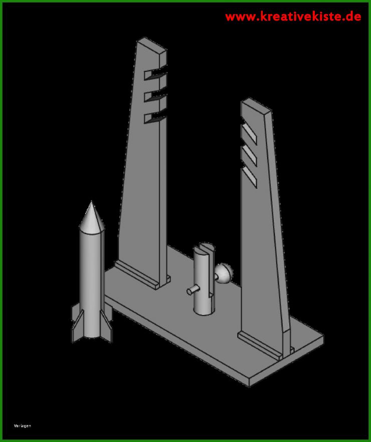 Raketen Basteln Vorlagen