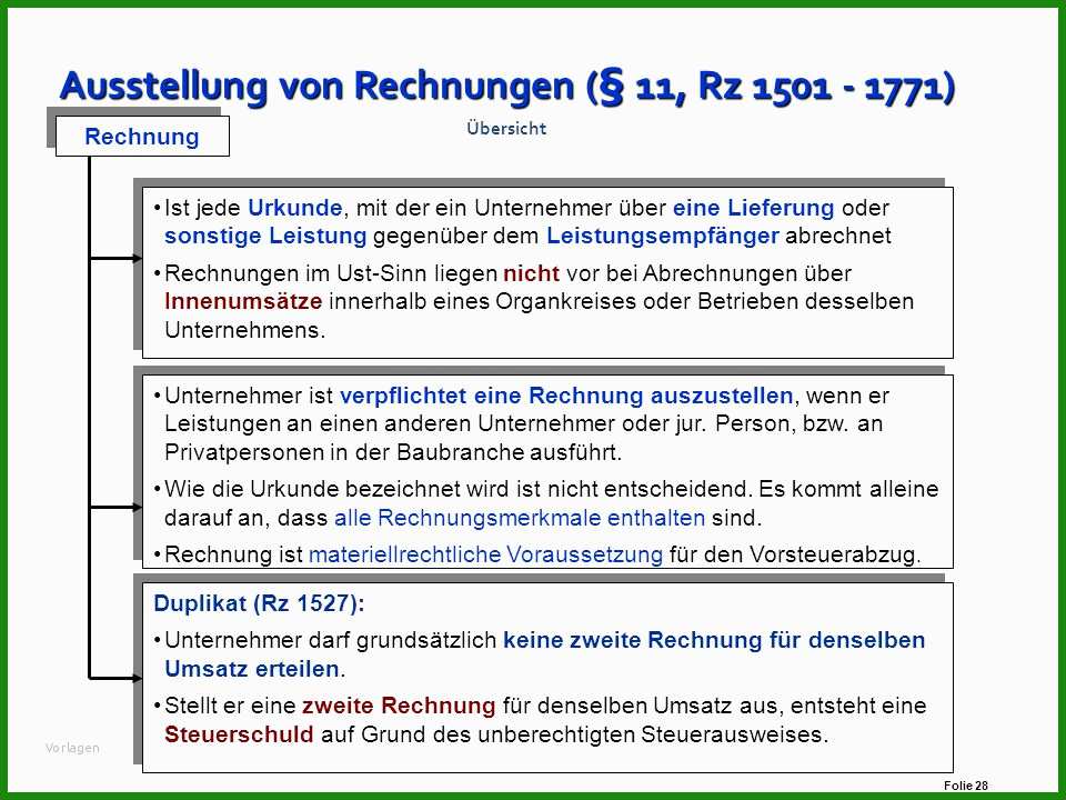 Rechnung Steuerschuldnerschaft Des Leistungsempfängers Muster ...