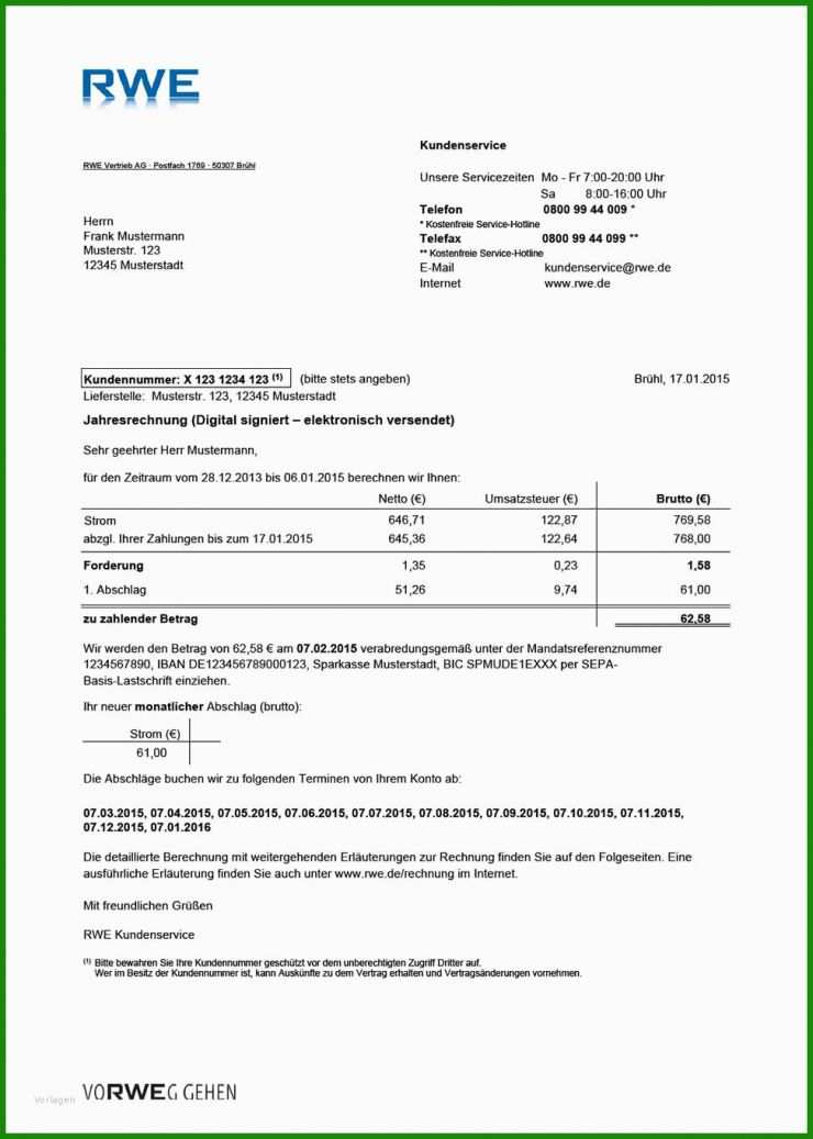 Rechnung Transportunternehmen Muster