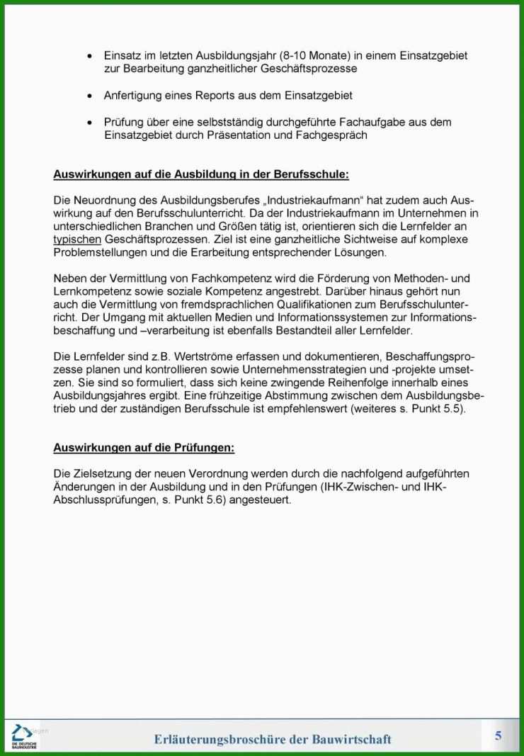 Report Mündliche Prüfung Industriekaufmann Muster