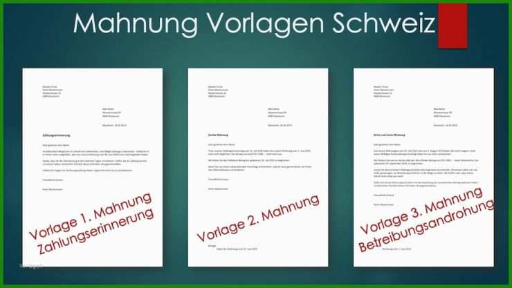 Schreiben Offene Rechnung Muster