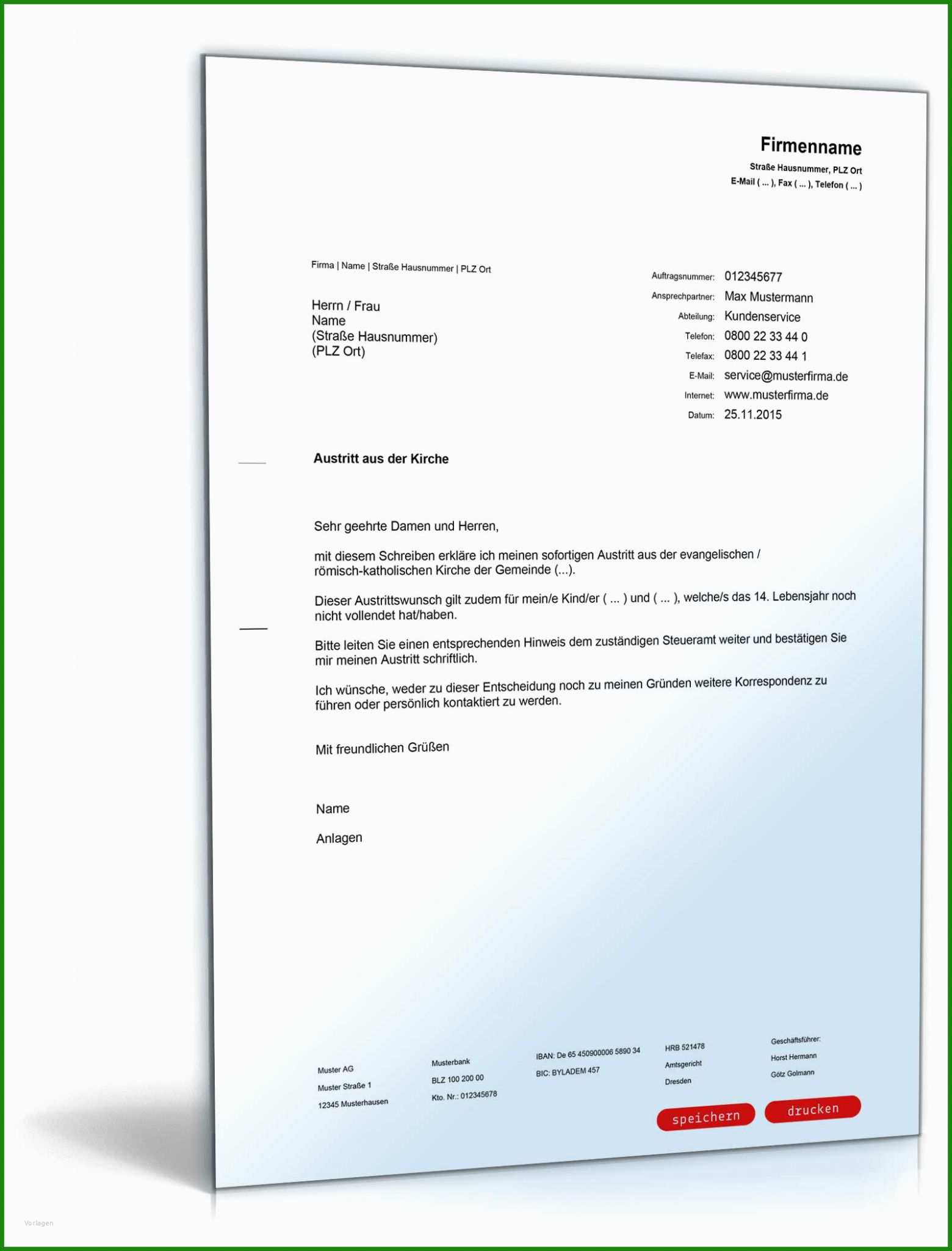 Schriftliche Vollmacht Vorlage - Kostenlose Vorlagen Zum Download!