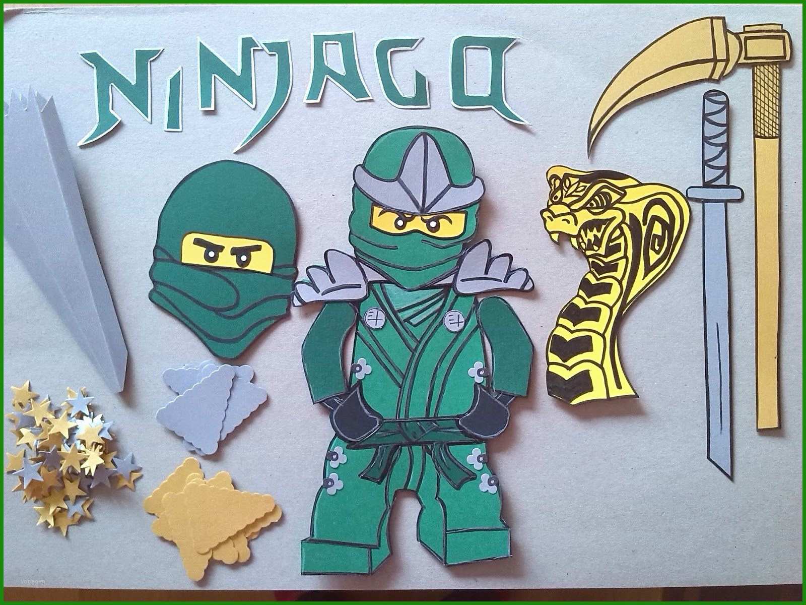 Ninjago Schultüte Basteln Sternzeichenkrebsmann