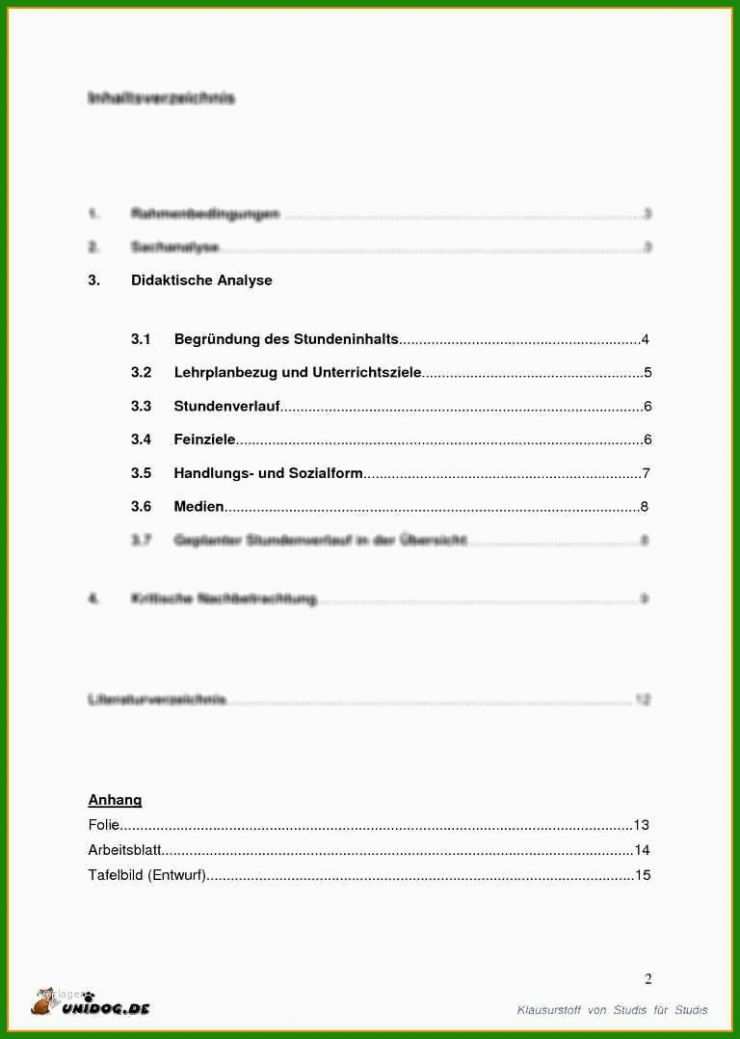 Steckbrief Zum Betrieb Muster