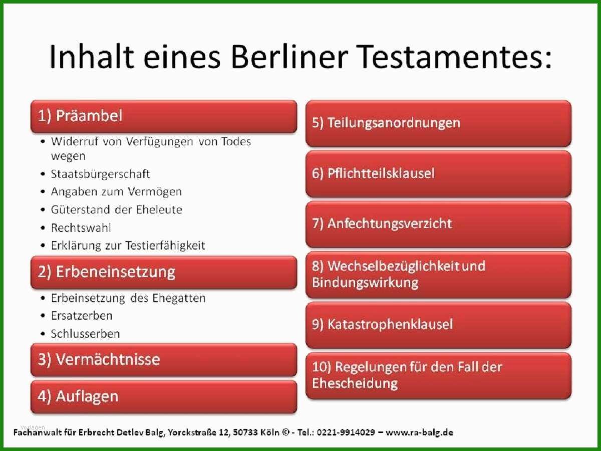 Testament Ehegatten Alleinerben Muster Kostenlose Vorlagen Zum Download