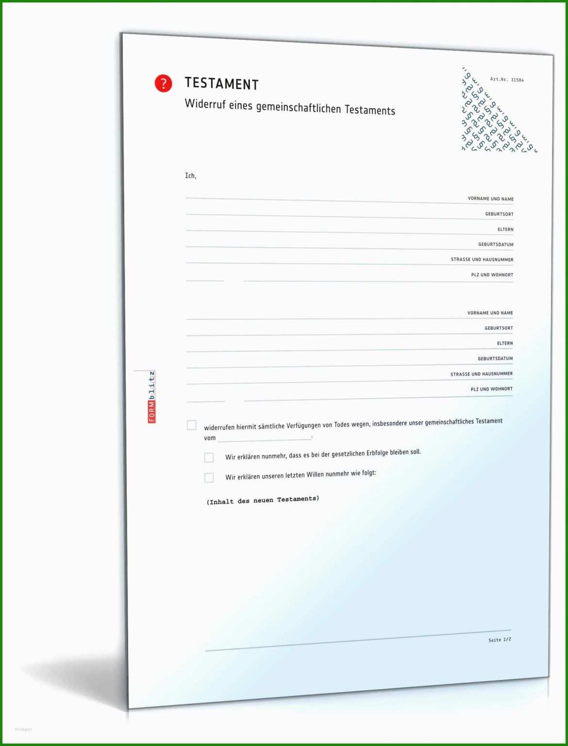 Testament Vorlage Schweiz Kostenlose Vorlagen Zum Download