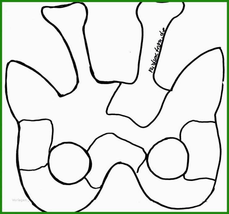 Tiermasken Basteln Vorlagen