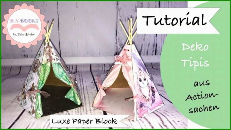 Tipi Basteln Papier Vorlage