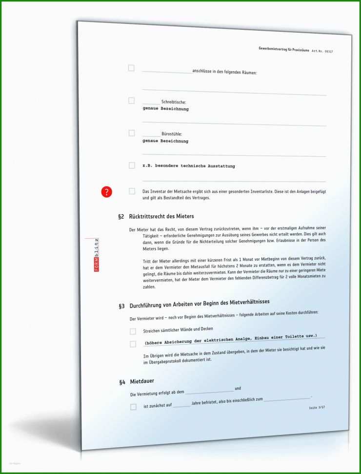 Untermietvertrag Vorlage formblitz