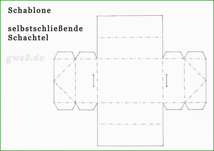 Verpackung Basteln Vorlage