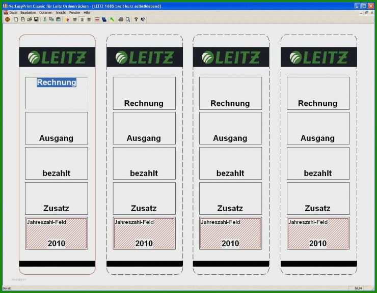 Vorlage Etiketten Word 2010