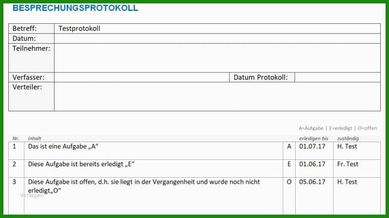 Vorlage Mitarbeitergespräch Protokoll Word Kostenlose Vorlagen Zum Download 